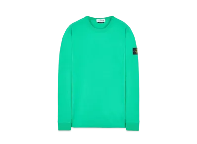 Stone Island 64450 GAUZED COTTON JERSEY "Green"