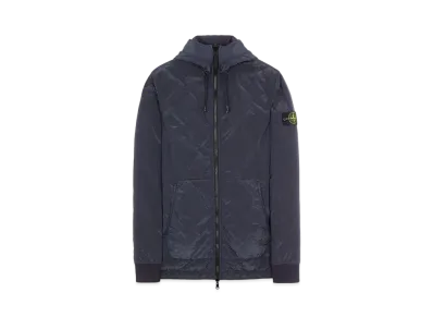 Stone Island 64948 QUILTED NYLON METAL/COTTON NYLON JERSEY _REVERSIBLE "Ink Blue"