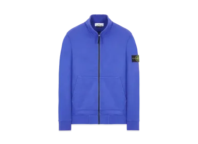Stone Island 66120 BRUSHED COTTON FLEECE "Periwinkle"