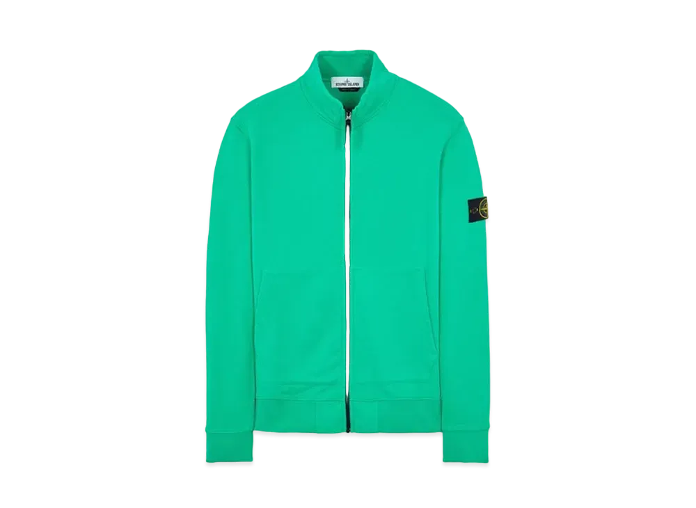 Stone Island 66120 BRUSHED COTTON FLEECE "Green"