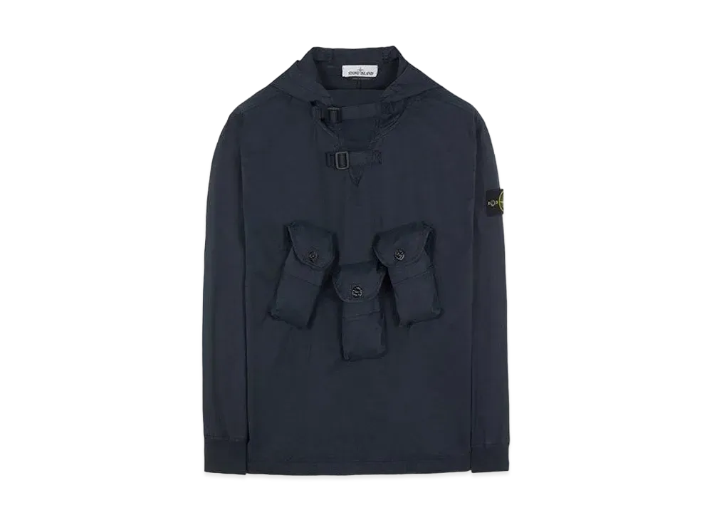 Stone Island 10110 STRETCH COTTON GABARDINE "Dark Blue"