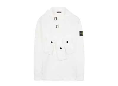 Stone Island 10110 STRETCH COTTON GABARDINE "White"