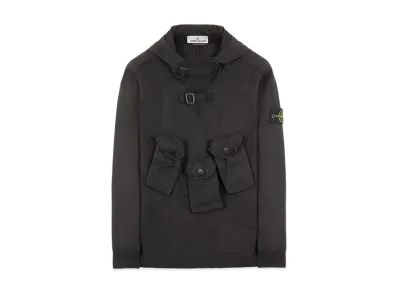 Stone Island 10110 STRETCH COTTON GABARDINE "Black"