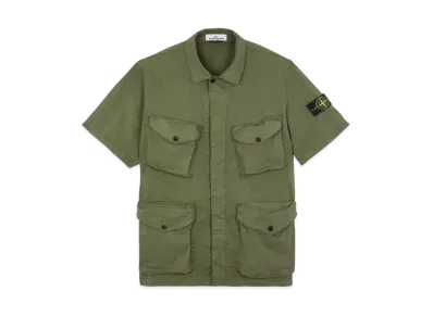 Stone Island 10210 STRETCH COTTON GABARDINE "Sage Green"