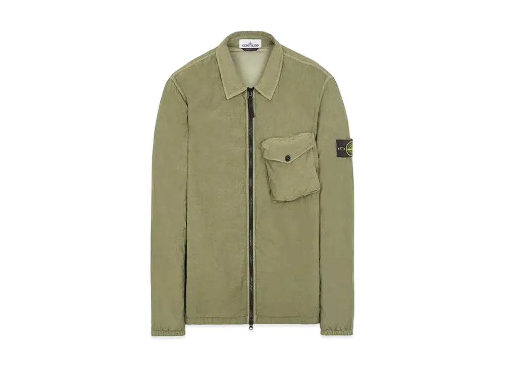Stone Island 11803 NASLAN LIGHT WITH POLARTEC ALPHA TECHNOLOGY "Military Green"