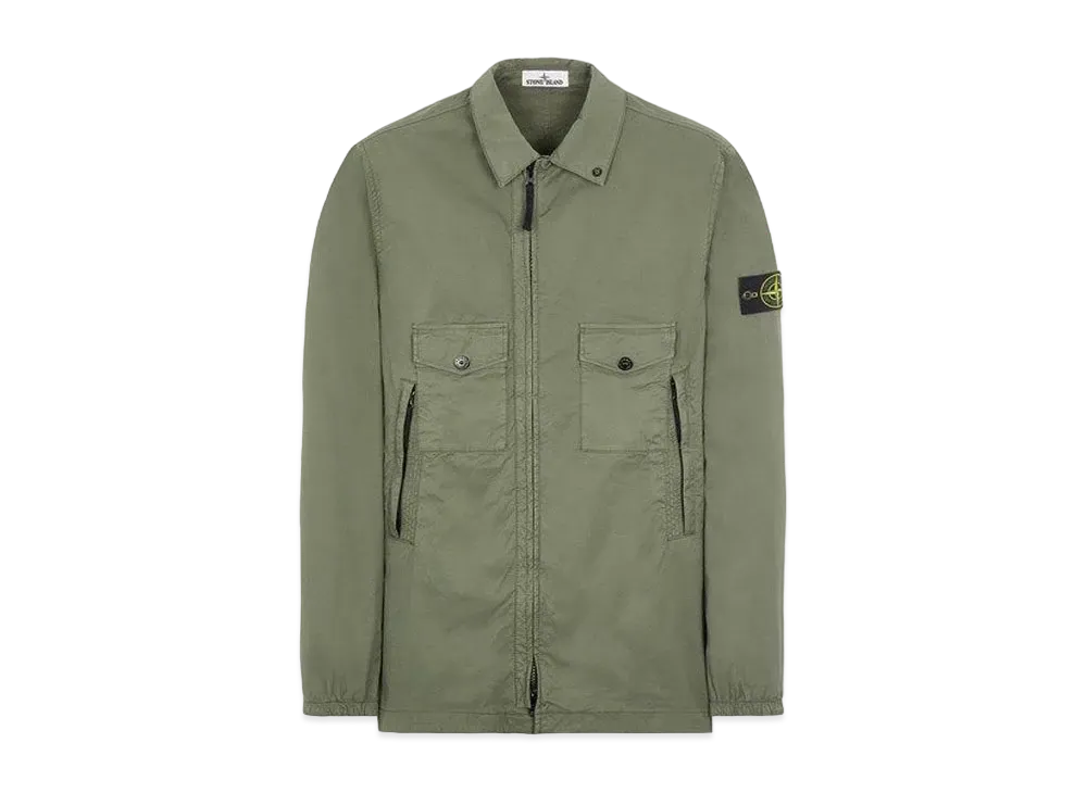 Stone Island 10610 STRETCH COTTON GABARDINE "Sage Green"
