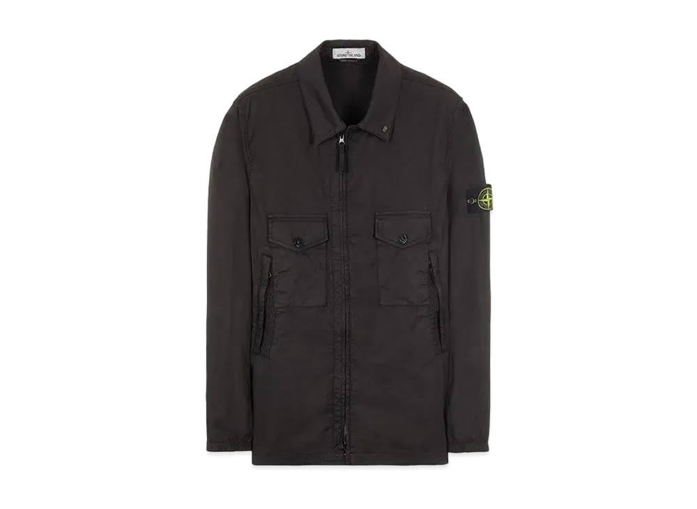 Stone Island 10610 STRETCH COTTON GABARDINE "Black"