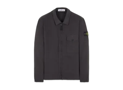 Stone Island 10704 TEXTURED BRUSHED RECYCLED COTTON "Steel Grey"