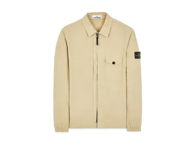 Stone Island 10704 TEXTURED BRUSHED RECYCLED COTTON "Ibory"