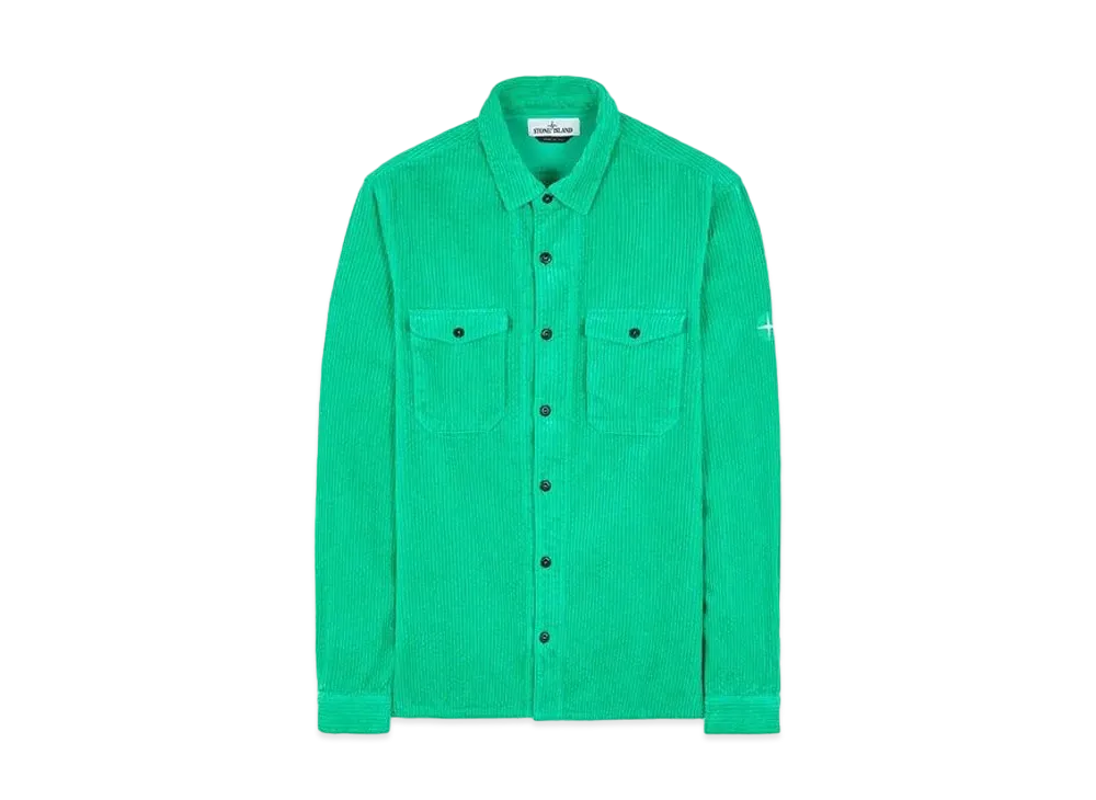 Stone Island 12111 COTTON CORDUROY_REGULAR FIT "Green"