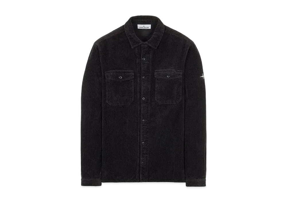 Stone Island 12111 COTTON CORDUROY_REGULAR FIT "Steel Grey"