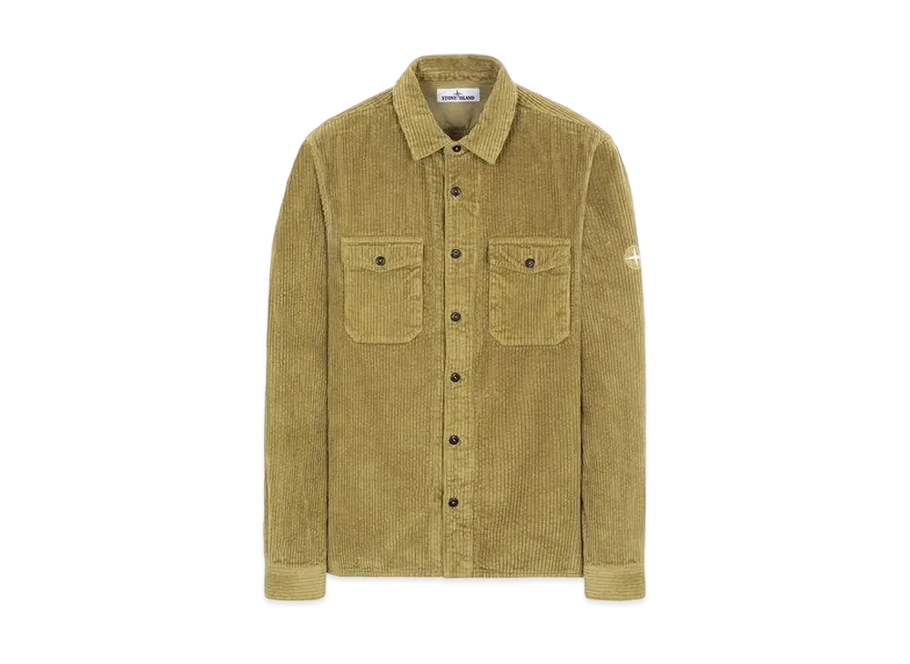 Stone Island 12111 COTTON CORDUROY_REGULAR FIT "Dark Beige"
