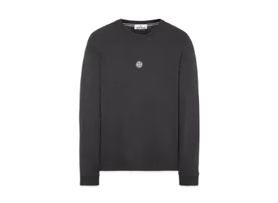 Stone Island 2ML80 COTTON JERSEY 'MOSAIC THREE' PRINT_SLIM FIT "Steel Grey"