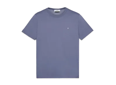 Stone Island 20336 ORGANIC COTTON/ SEAQUAL POLYESTER YARN_SLIM FIT "Pastel Blue"