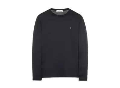 Stone Island 20436 ORGANIC COTTON/ SEAQUAL POLYESTER YARN_SLIM FIT "Black"