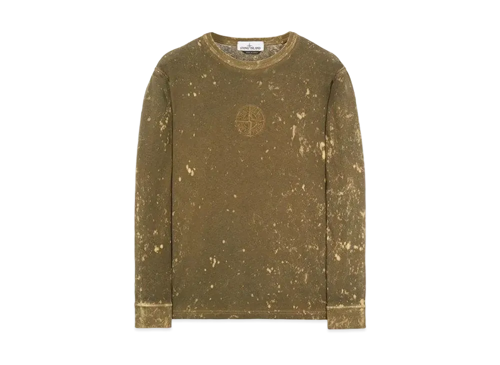 Stone Island 20245 OFF-DYE OVD TREATMENT_COMFORTABLE FIT "Dark Green Brown"
