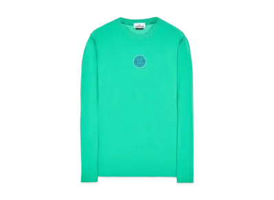 Stone Island 20793 COTTON JERSEY 'ULTRA INSTITUTIONAL TWO' PRINT_REGULAR FIT "Green"