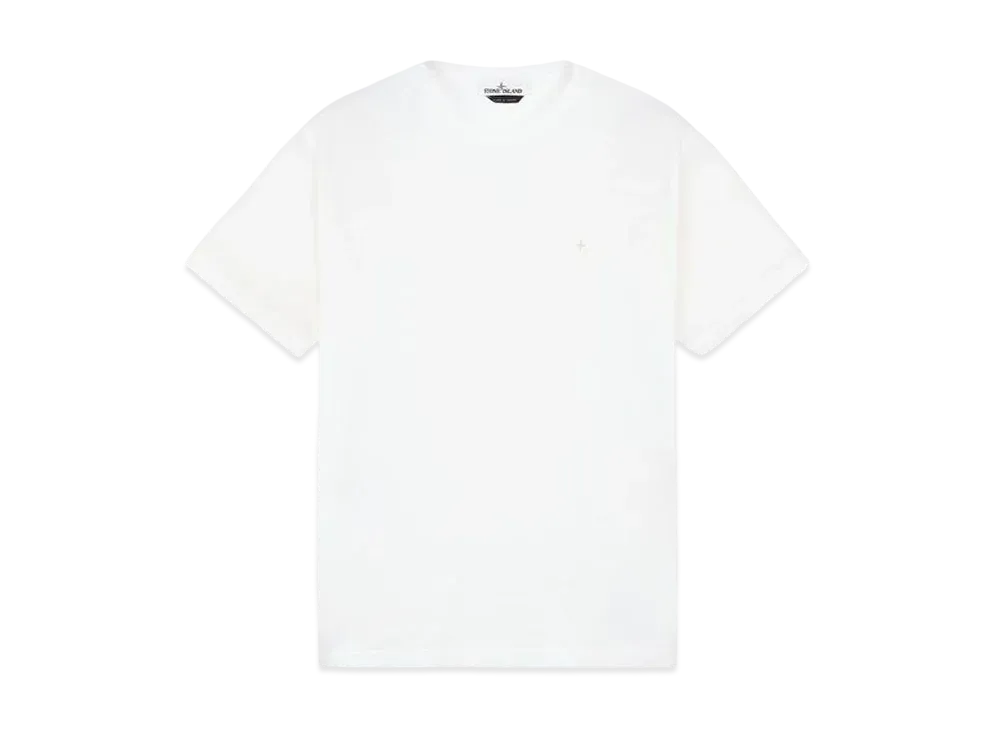 Stone Island 21213 60/2 COTTON JERSEY_SLIM FIT "White"