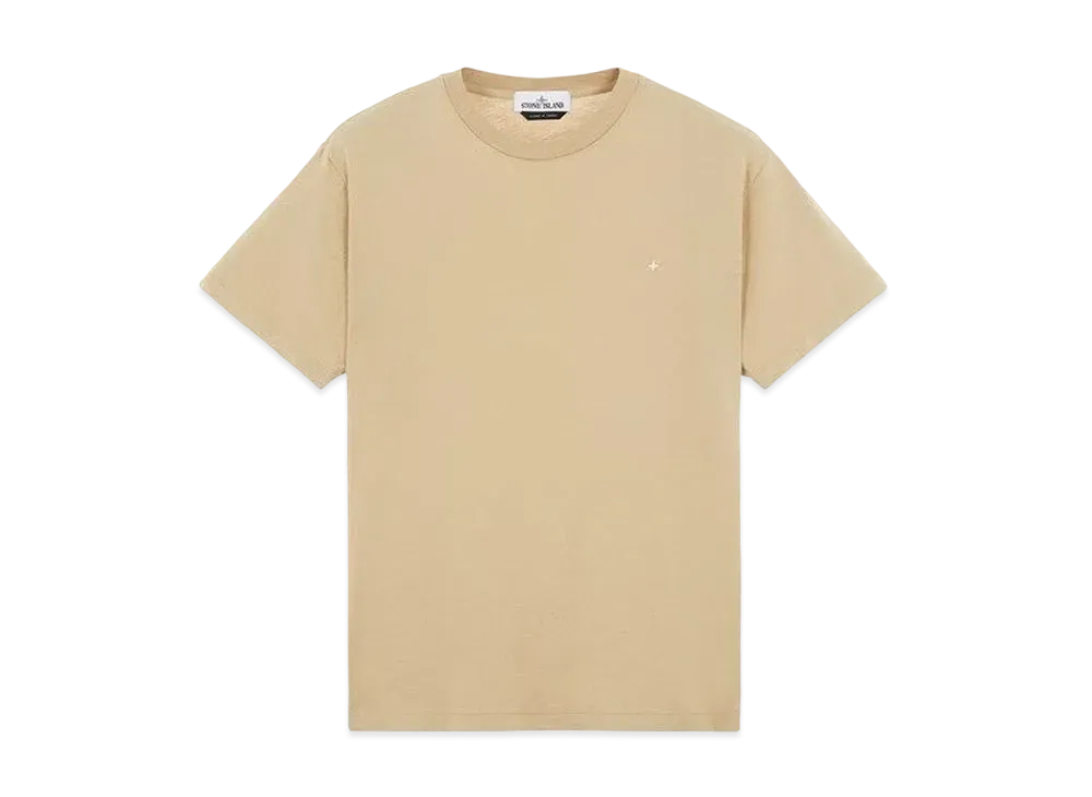 Stone Island 21213 60/2 COTTON JERSEY_SLIM FIT "Ibory"