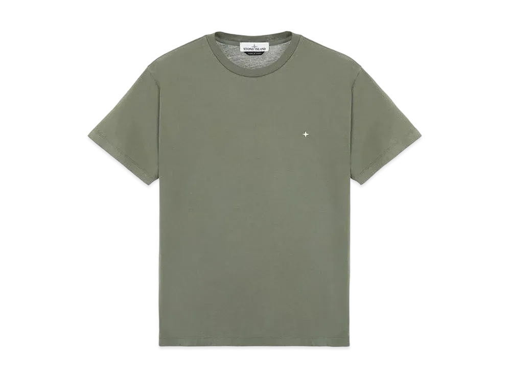 Stone Island 21213 60/2 COTTON JERSEY_SLIM FIT "Sage Green"