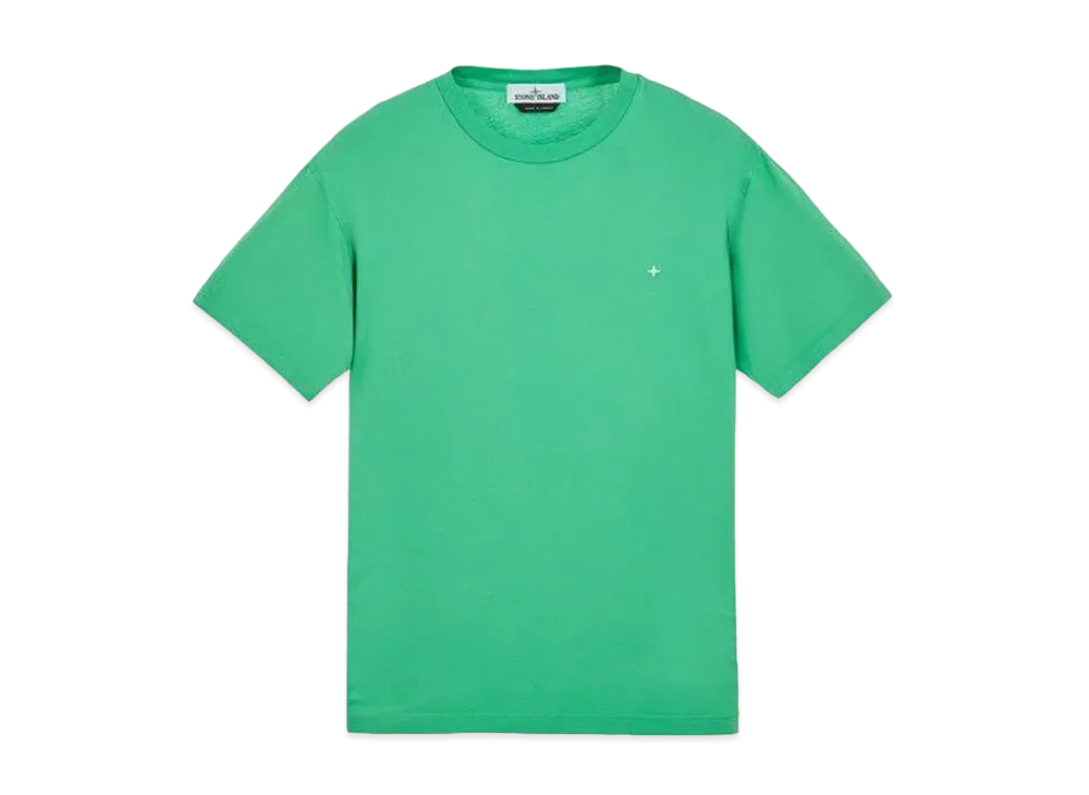 Stone Island 21213 60/2 COTTON JERSEY_SLIM FIT "Green"