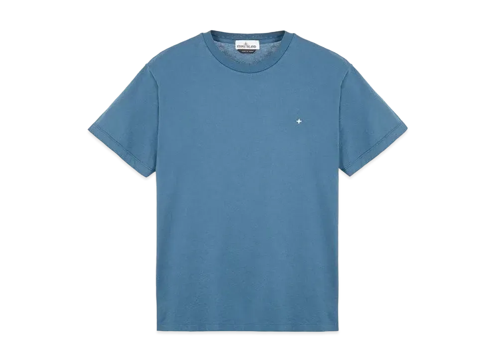 Stone Island 21213 60/2 COTTON JERSEY_SLIM FIT "Teal"