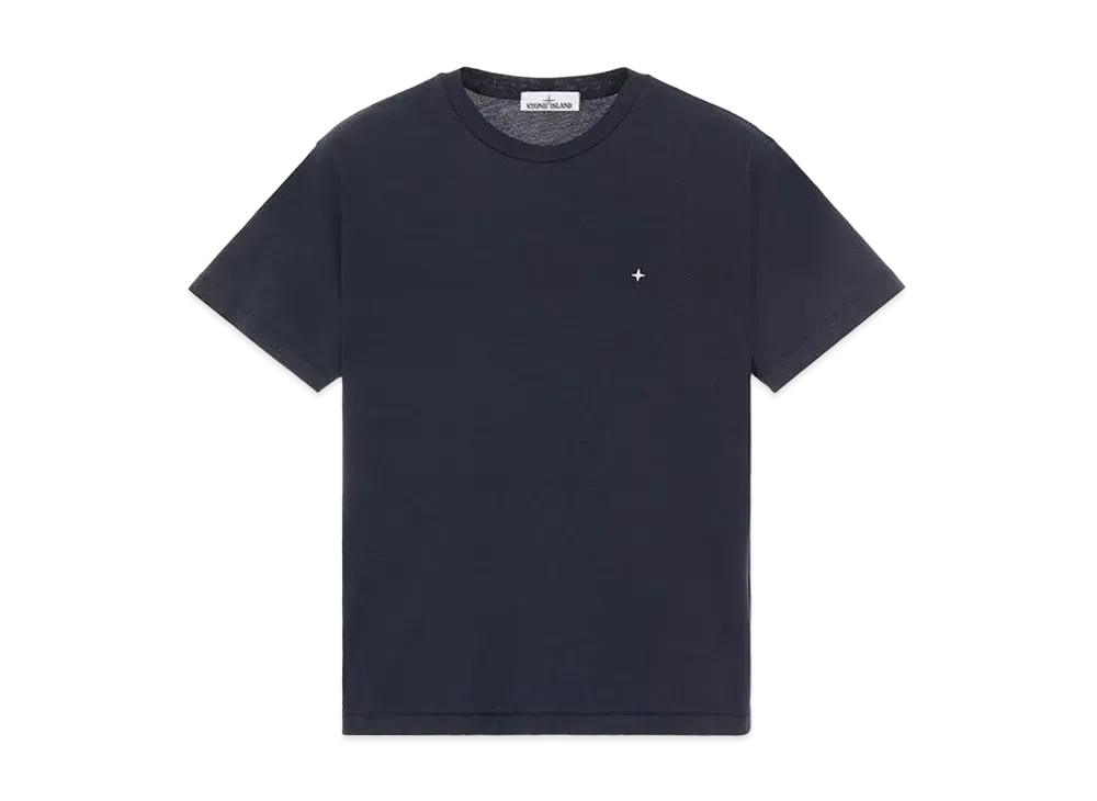 Stone Island 21213 60/2 COTTON JERSEY_SLIM FIT "Ink Blue"