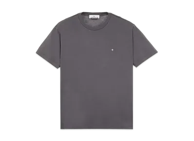 Stone Island 21213 60/2 COTTON JERSEY_SLIM FIT "Steel Grey"