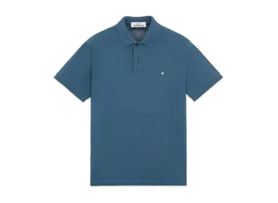 Stone Island 21717 STRETCH COTTON PIQUE_SLIM FIT "Teal"