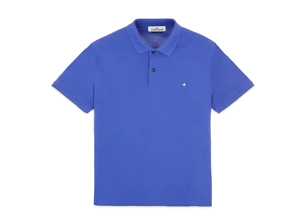 Stone Island 21717 STRETCH COTTON PIQUE_SLIM FIT "Periwinkle"