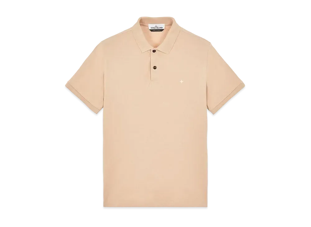 Stone Island 21717 STRETCH COTTON PIQUE_SLIM FIT "Pastel Pink"
