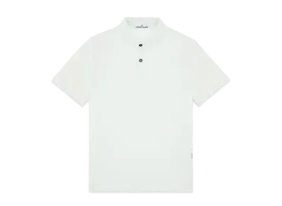 Stone Island 21717 STRETCH COTTON PIQUE_SLIM FIT "Light Green"