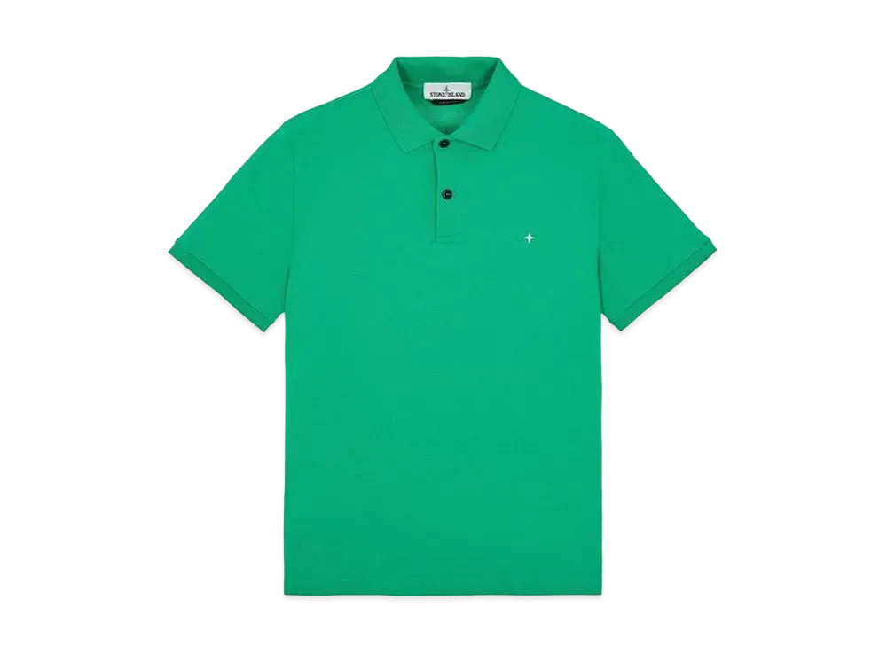 Stone Island 21717 STRETCH COTTON PIQUE_SLIM FIT "Green"