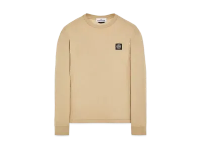 Stone Island 22713 60/2 COTTON JERSEY_SLIM FIT "Ibory"