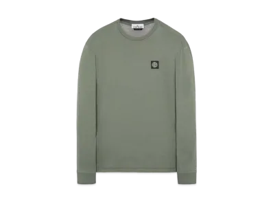 Stone Island 22713 60/2 COTTON JERSEY_SLIM FIT "Sage Green"