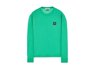 Stone Island 22713 60/2 COTTON JERSEY_SLIM FIT "Green"