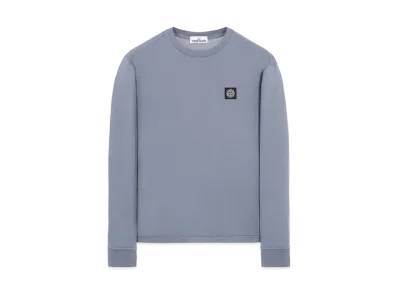 Stone Island 22713 60/2 COTTON JERSEY_SLIM FIT "Pastel Blue"