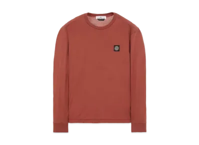 Stone Island 22713 60/2 COTTON JERSEY_SLIM FIT "Brick Red"