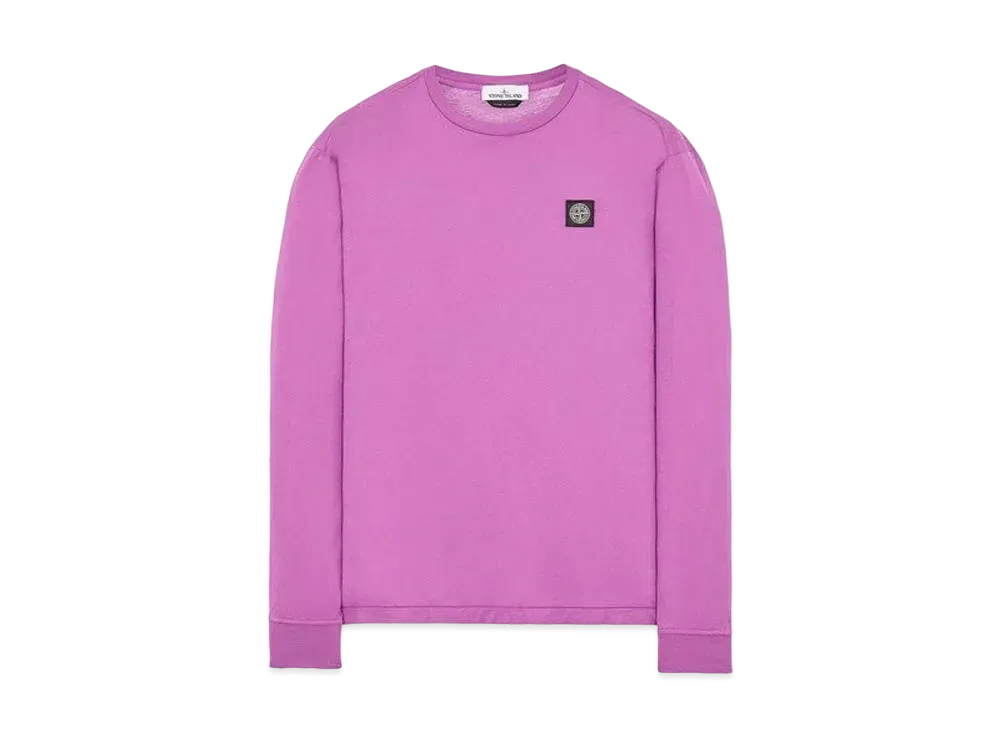 Stone Island 22713 60/2 COTTON JERSEY_SLIM FIT "Magenta"