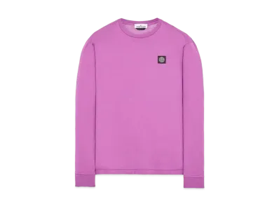 Stone Island 22713 60/2 COTTON JERSEY_SLIM FIT "Magenta"