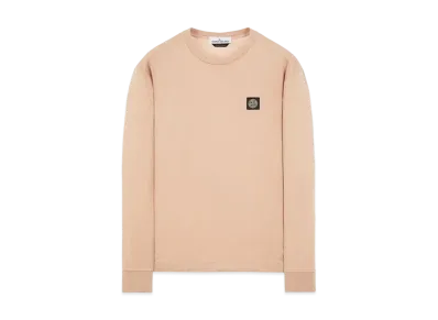 Stone Island 22713 60/2 COTTON JERSEY_SLIM FIT "Pastel Pink"