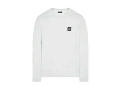 Stone Island 22713 60/2 COTTON JERSEY_SLIM FIT "Light Green"