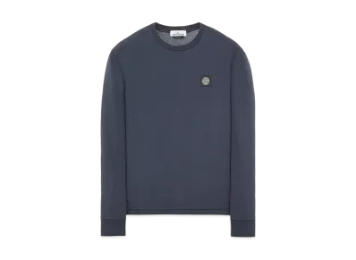 Stone Island 22713 60/2 COTTON JERSEY_SLIM FIT "Ink Blue"