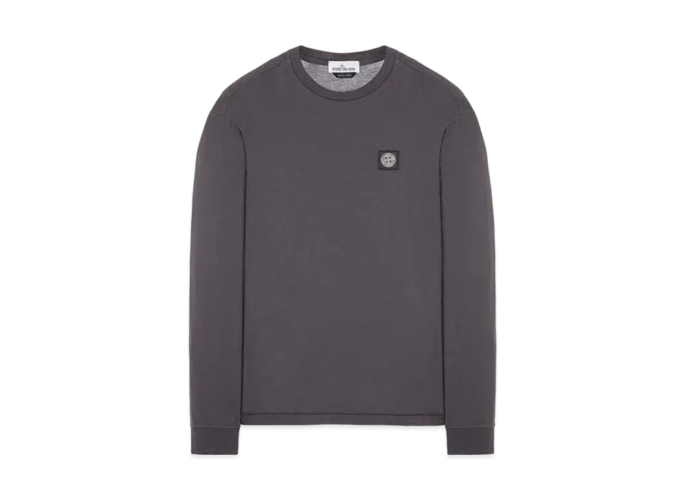 Stone Island 22713 60/2 COTTON JERSEY_SLIM FIT "Steel Grey"