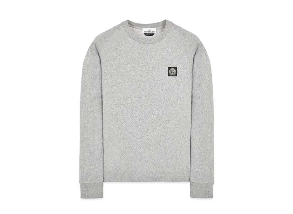 Stone Island 22713 60/2 COTTON JERSEY_SLIM FIT "Dust Melange"
