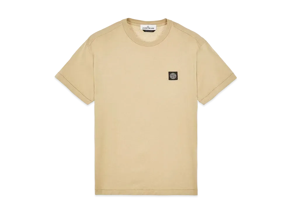 Stone Island 24113 60/2 COTTON JERSEY _SLIM FIT "Ibory"