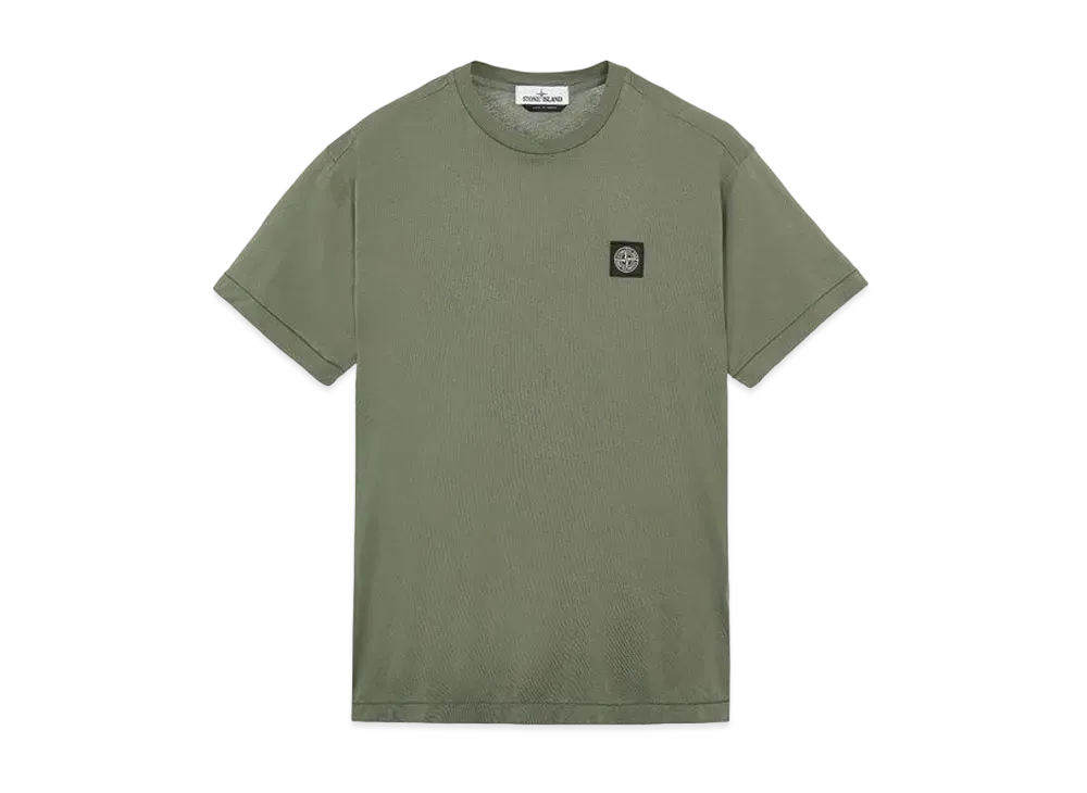 Stone Island 24113 60/2 COTTON JERSEY _SLIM FIT "Sage Green"