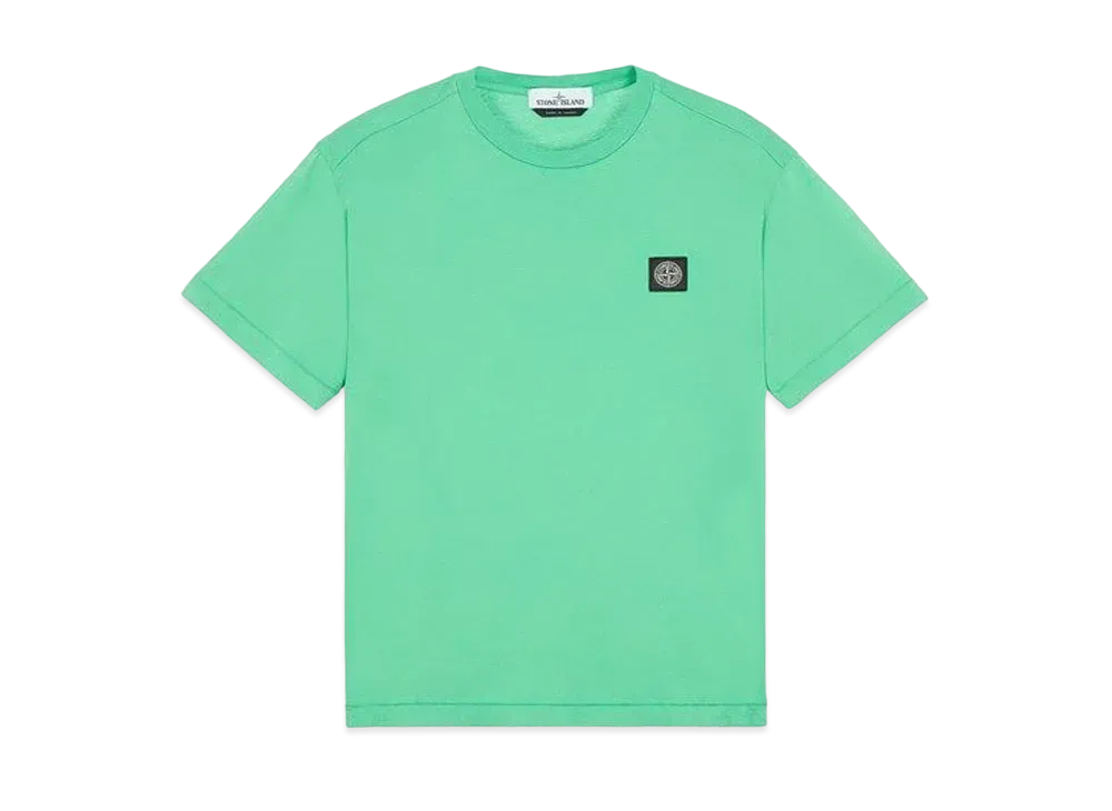 Stone Island 24113 60/2 COTTON JERSEY _SLIM FIT "Green"