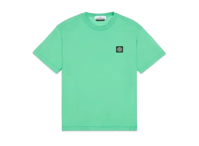 Stone Island 24113 60/2 COTTON JERSEY _SLIM FIT "Green"