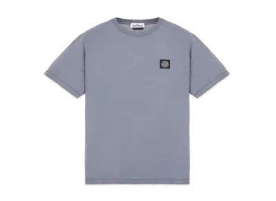 Stone Island 24113 60/2 COTTON JERSEY _SLIM FIT "Pastel Blue"